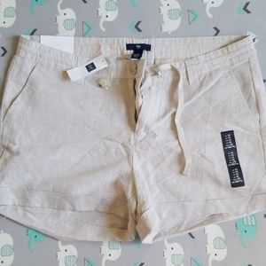 Linen shorts